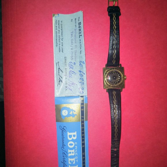 Vintage (1968) BOREL Kaleidoscope Cocktail watch in mint condition. - Picture 1 of 5